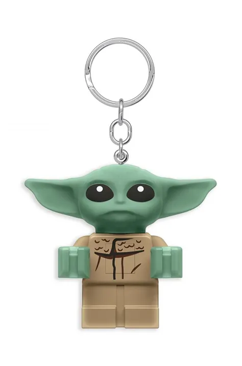 Obesek za ključe s svetilko Lego Baby Yoda