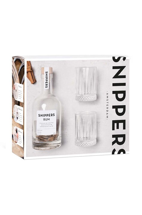 Σετ για αρωματισμό αλκόολ Snippers Originals Gift Pack Rum 350 ml