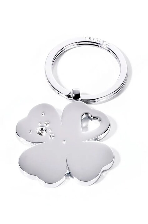 TROIKA kulcstartó Girls Best Friends Clover