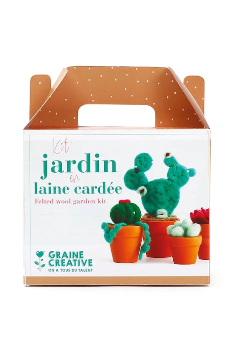 Diy súprava vlneného pletenia Graine Creative Laine Cardee Jardin