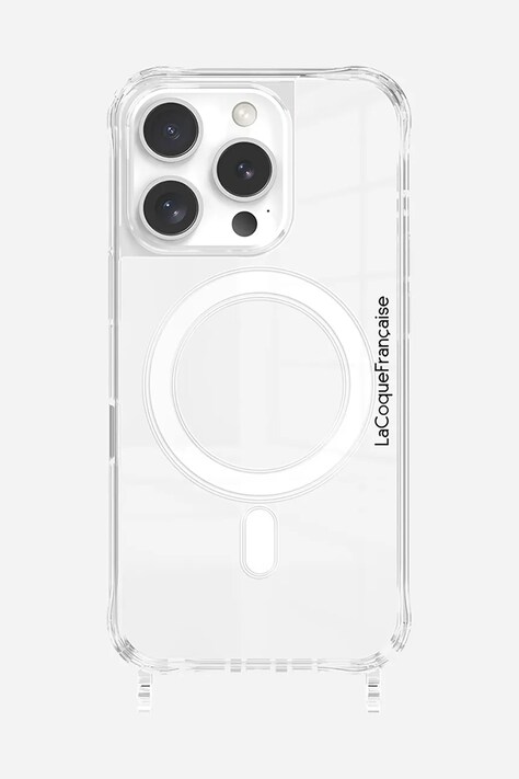 Θήκη κινητού LaCoqueFrançaise iPhone 16 Pro MagSafe χρώμα: διάφανο
