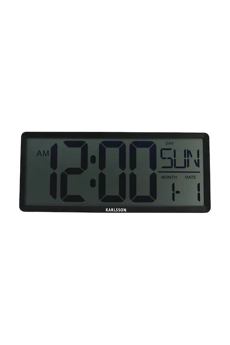 Nástěnné hodiny Karlsson Retro LCD více barev