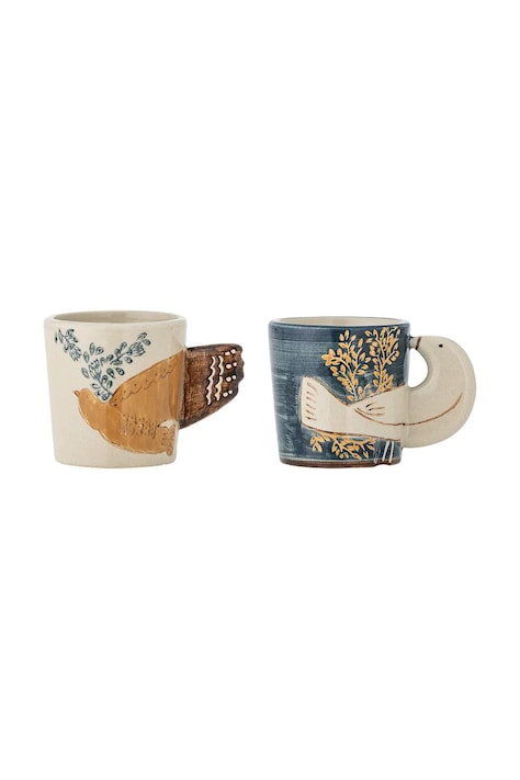 Sada šálok na espresso Bloomingville Herzha 55 ml 2-pak viac farieb