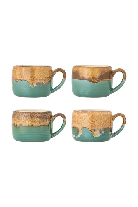 Bloomingville zestaw kubków Sheen 10,5 x 8 cm 2-pack kolor multicolor