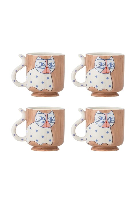 Bloomingville zestaw kubków Missy 325 ml 4-pack kolor multicolor