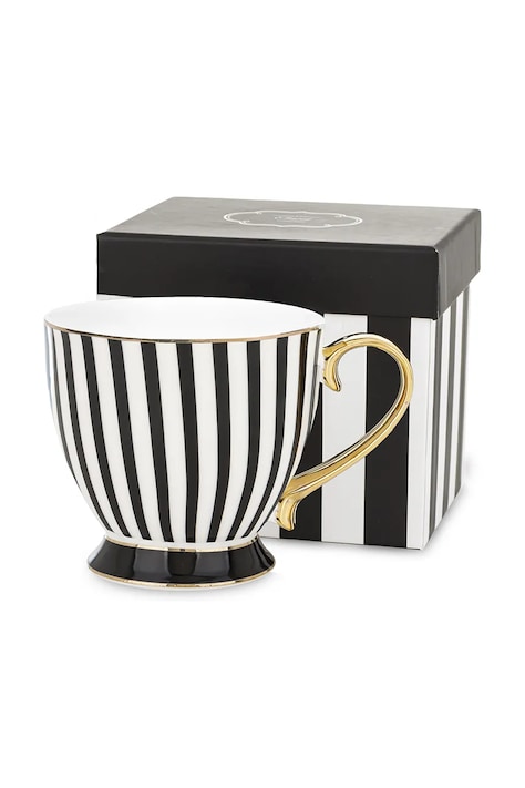 Hrnček home & lifestyle 450 ml čierna farba