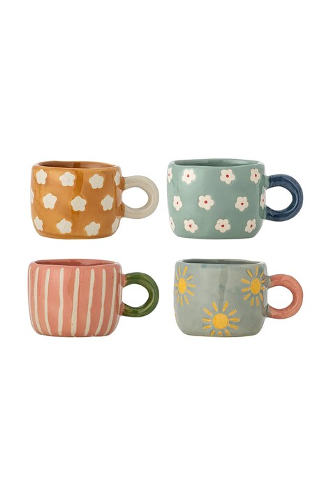 Bloomingville kubek z kamionki 7,5 x 5,5 cm 82073037