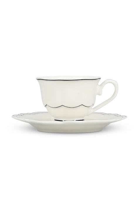 S|P Collection zestaw filiżanek ze spodkiem z porcelany szkliwionej 80 ml 856235