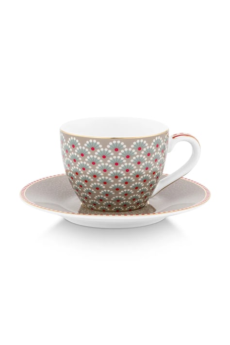 Pip Studio filiżanka ze spodkiem z porcelany 120 ml 51004216