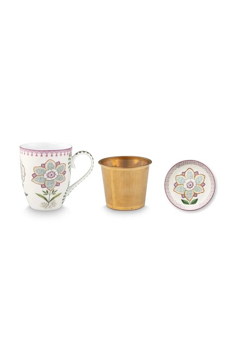 Pip Studio szklanka do herbaty z porcelany szkliwionej 365 ml 51002583