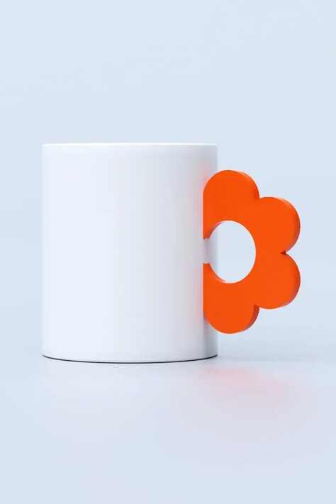 Fluid Market kubek z ceramiki 80 x 90 x 95 cm AAMUGFLOORA