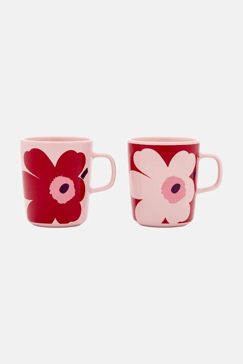 Marimekko Zestaw kubków z kamionki 9,5 x 8 cm 076145-334