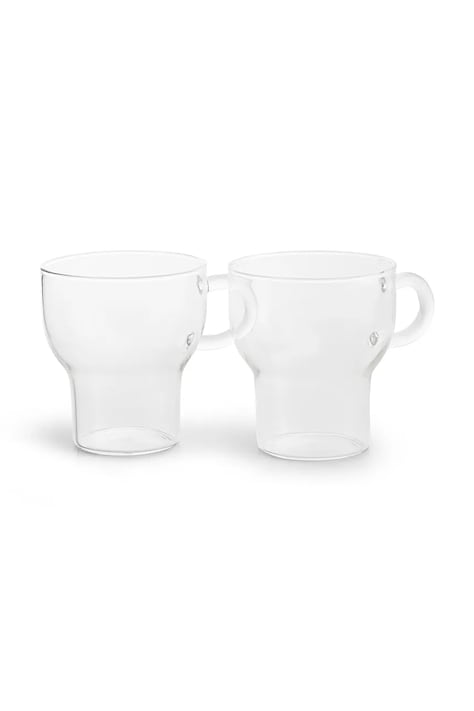 Sagaform zestaw kubków ze szkła borokrzemianowego 250 ml 5018163