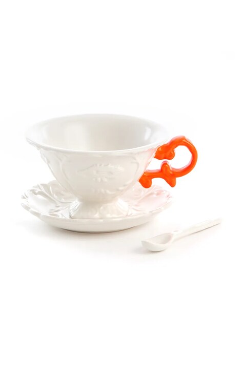 Seletti filiżanka ze spodkiem z porcelany 09858.ARA