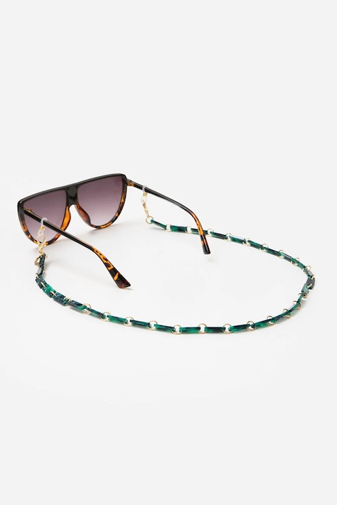 LaCoqueFrançaise lanț de ochelari 72 CM culoarea verde