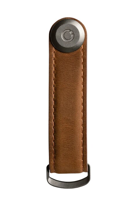 Orbitkey etui na klucze Crazy Horse 8,5 cm kolor brązowy