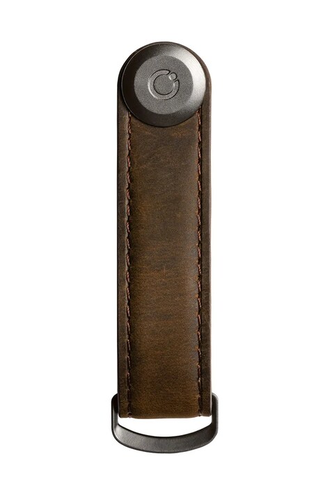 Orbitkey etui na klucze Crazy-Horse 8,5 cm kolor brązowy