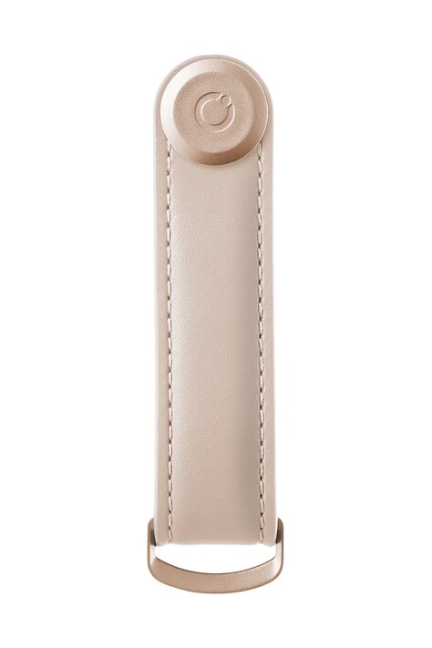 Orbitkey etui na klucze Leather Blus 8,5 cm kolor beżowy