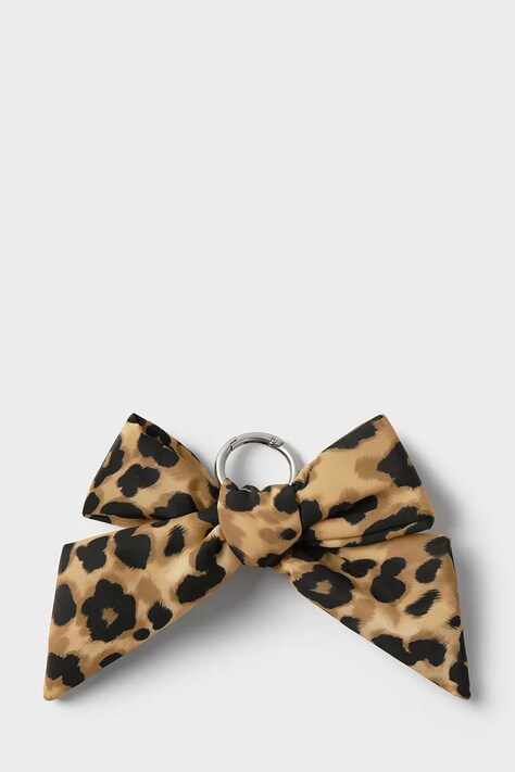 WOUF brelok Feline Bow kolor beżowy