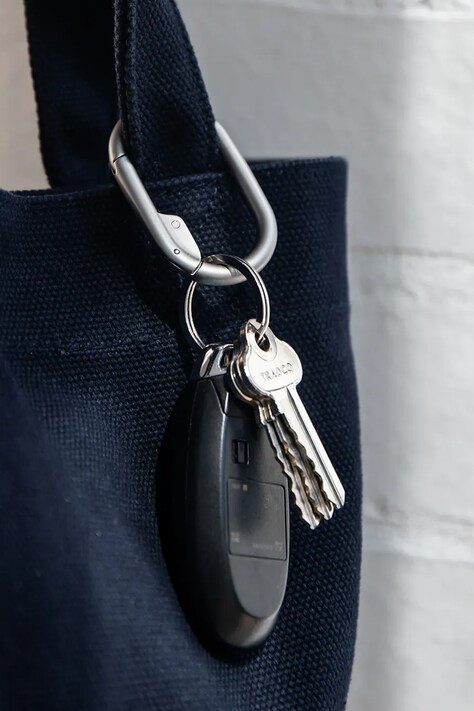 Orbitkey pierścień do kluczy kolor szary