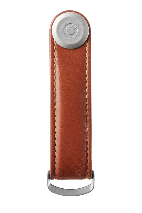 Orbitkey etui na klucze Leather 8,5 cm kolor pomarańczowy