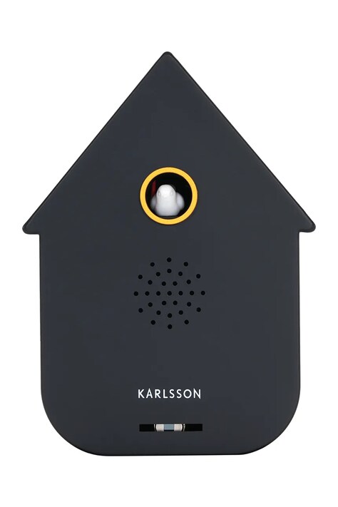 Karlsson głośnik z dźwiękami Modern Cuckoo 11,5 x 7,5 cm kolor czarny