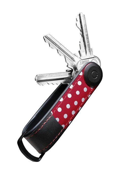 Orbitkey etui na klucze skórzane Hybrid x Disney™ 8,6 x 2,2 cm kolor multicolor KHL3.MNM.509