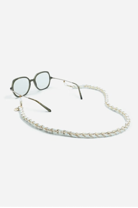 LaCoqueFrançaise łańcuszek do okularów z metalu 72 cm LE316720