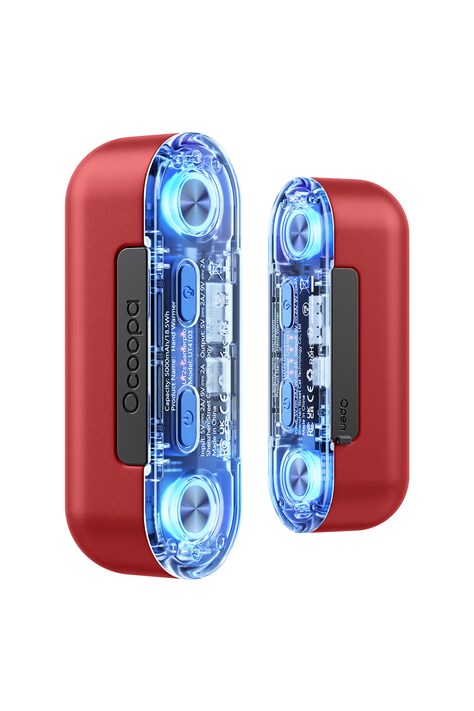Ocoopa Ogrzewacz do rąk z tworzywa sztucznego UT2s GamerPro UT4103-RED