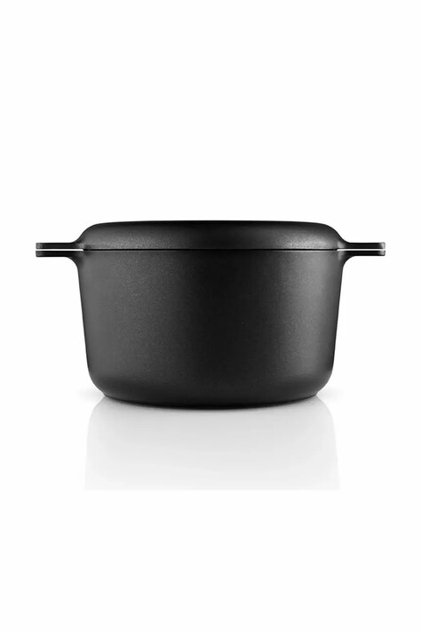 Eva Solo garnek z przykrywką Nordic kitchen 3 L kolor czarny