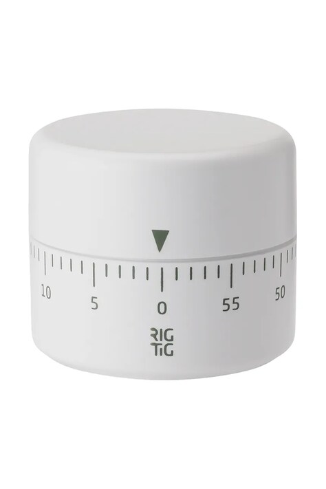 Rig-Tig timer da cucina TIME-IT 6 cm colore bianco