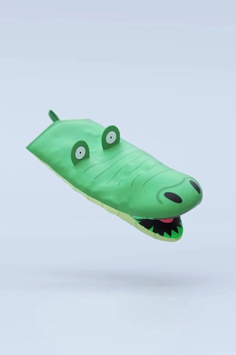 Fluid Market rękawica kuchenna Crocodile kolor zielony