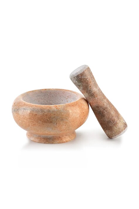 Hmoždíř s paličkou Kilner Modern Kitchen 9 x 5 cm oranžová barva