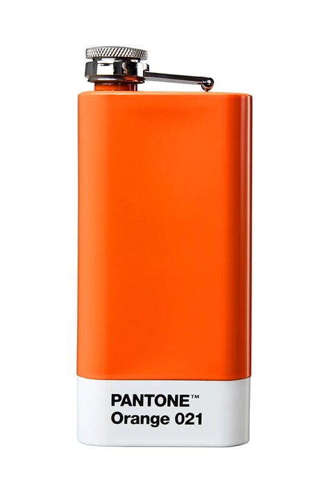 Pantone piersiówka 120 ml kolor pomarańczowy