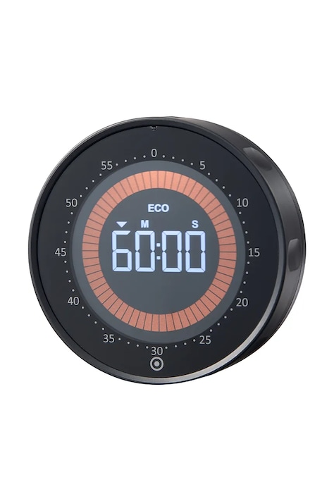 Μαγνητικός χρονοδιακόπτης κουζίνας Dorre Diana 8 x 3 cm χρώμα: μαύρο