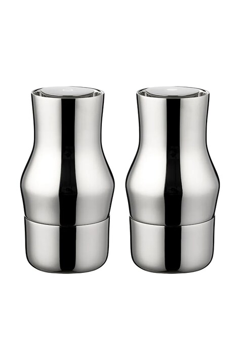 Gense zestaw młynków do soli i pieprzu Dorotea 14 x 7,3 cm kolor szary