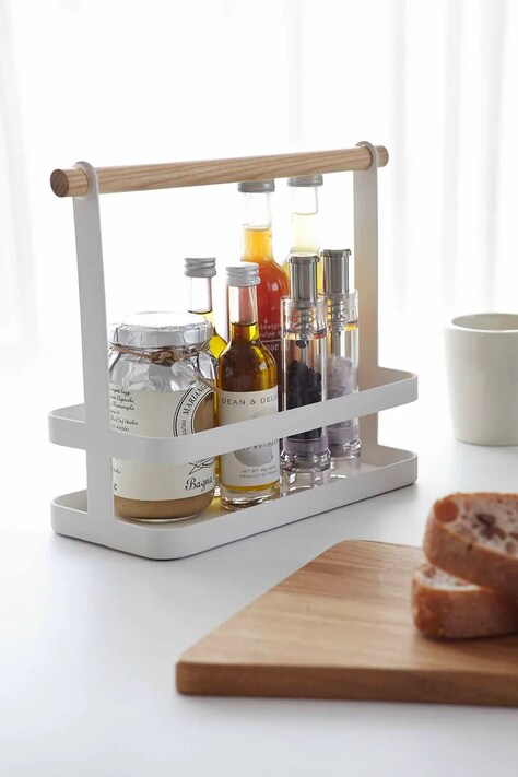 Yamazaki organizer kuchenny ze stali nierdzewnej 24 x 10 x 20 cm 2420