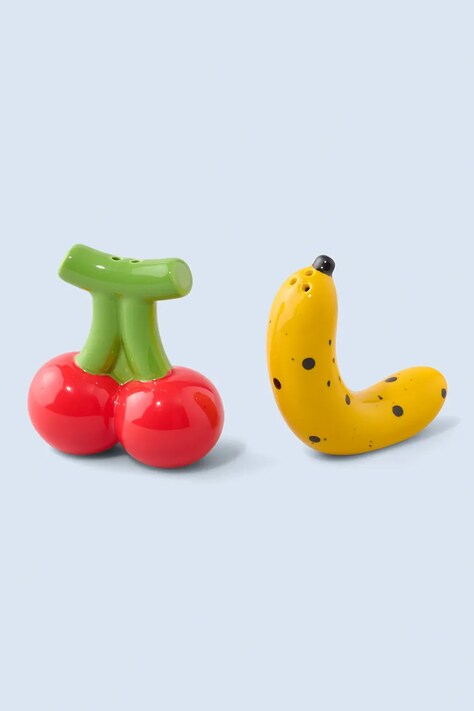 Fluid Market solniczka i pieprzniczka z ceramiki 8 x 7,5 x 8 cm AASAAPBANACHER