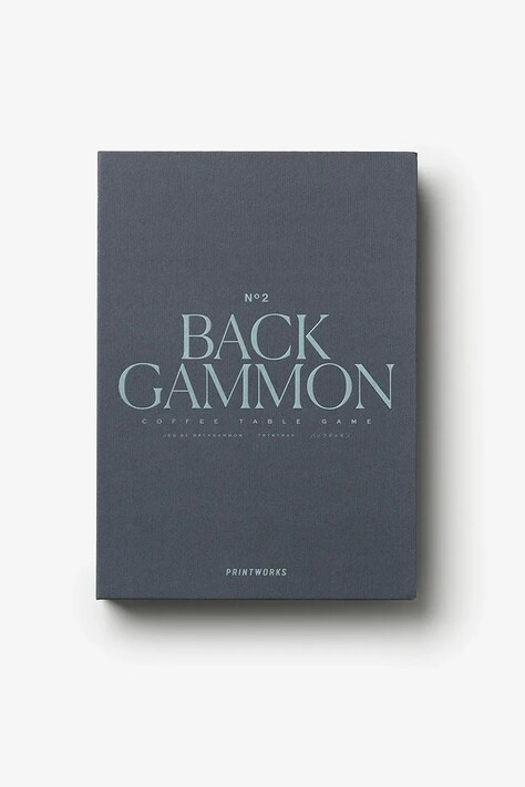 Επιτραπέζιο παιχνίδι Printworks Classic Art of Backgammon χρώμα: πολύχρωμο