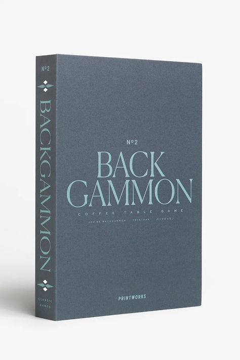 Επιτραπέζιο παιχνίδι Printworks Classic Art of Backgammon χρώμα: πολύχρωμο
