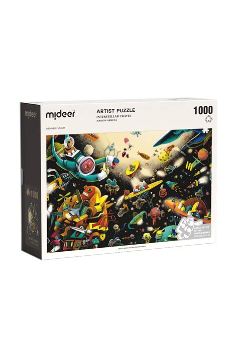 Mideer puzzle-uri artistice Kosmiczna podróż 1000 elementów