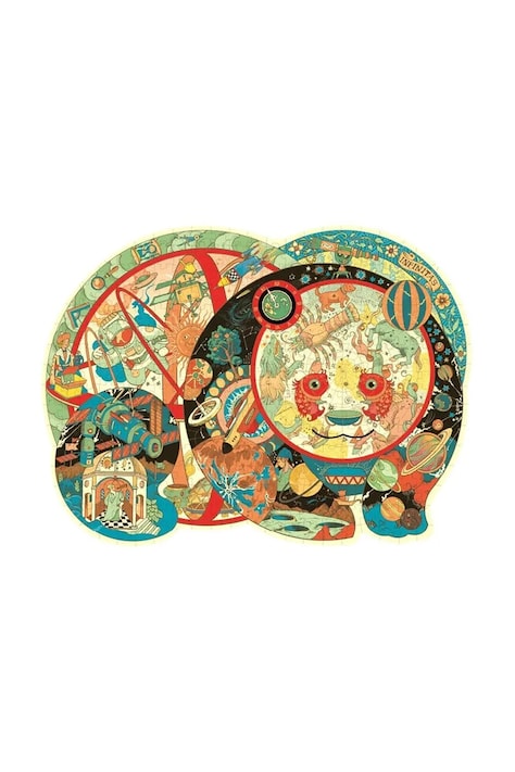 Mideer művészi puzzle Pandzie planetarium 330 elementów