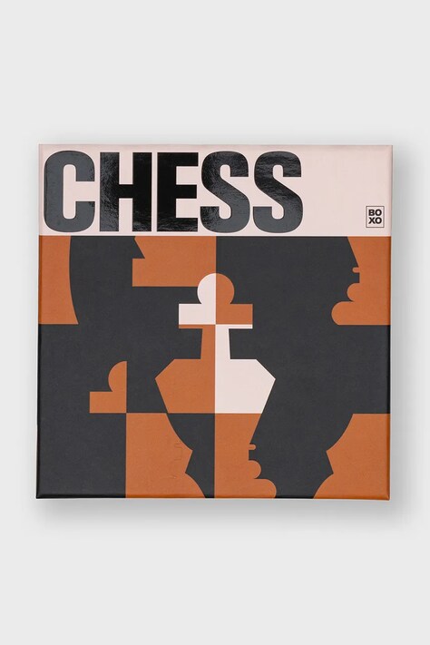 Luckies of London szachy Chess set 14,5 x 4 cm kolor multicolor