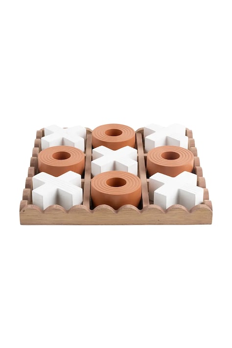 Present Time gra planszowa - kółko i krzyżyk Tic Tac Toe 18,5 cm kolor multicolor