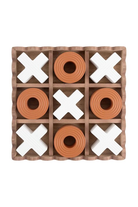 Present Time gra planszowa - kółko i krzyżyk Tic Tac Toe 18,5 cm kolor multicolor