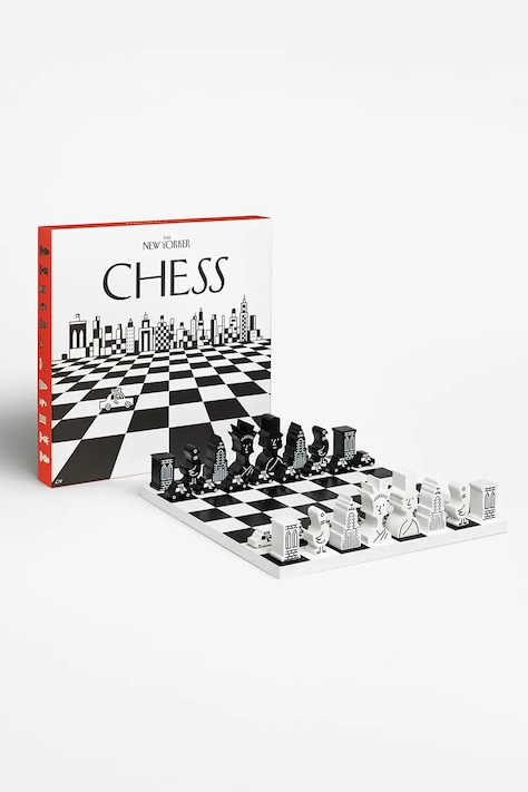 Printworks szachy x The New Yorker 35 x 35 cm kolor multicolor PW00720