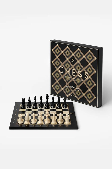 Printworks szachy Anna Cramling Edition 37,2 x 37,2 cm kolor multicolor PW00736