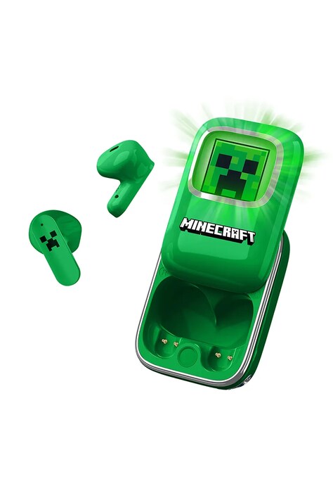 OTL słuchawki dousze bezprzewodowe dziecięce x Minecraft kolor zielony