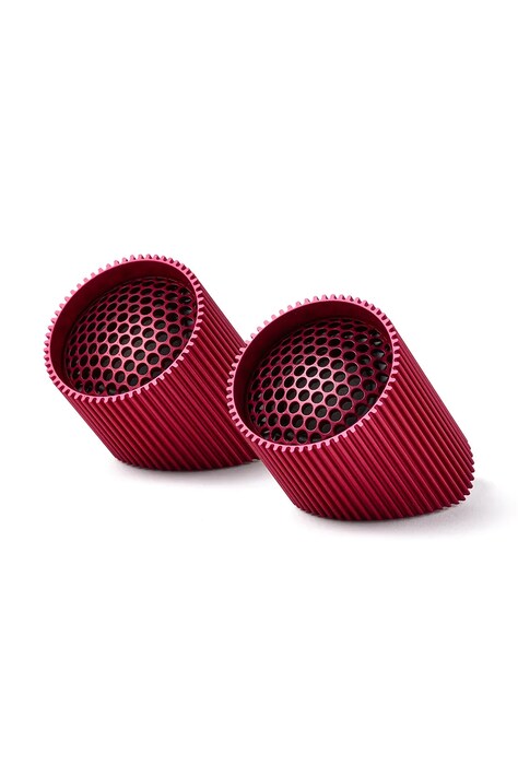 Lexon zestaw magnetycznych głośników bluetooth Ray Speaker 2-pack kolor czerwony