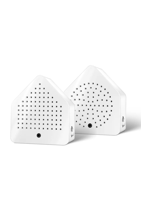Relaxound domek z kojącymi dźwiękami natury Zirpybox 3,5 x 6,9 x 7,5 cm 2-pack kolor biały